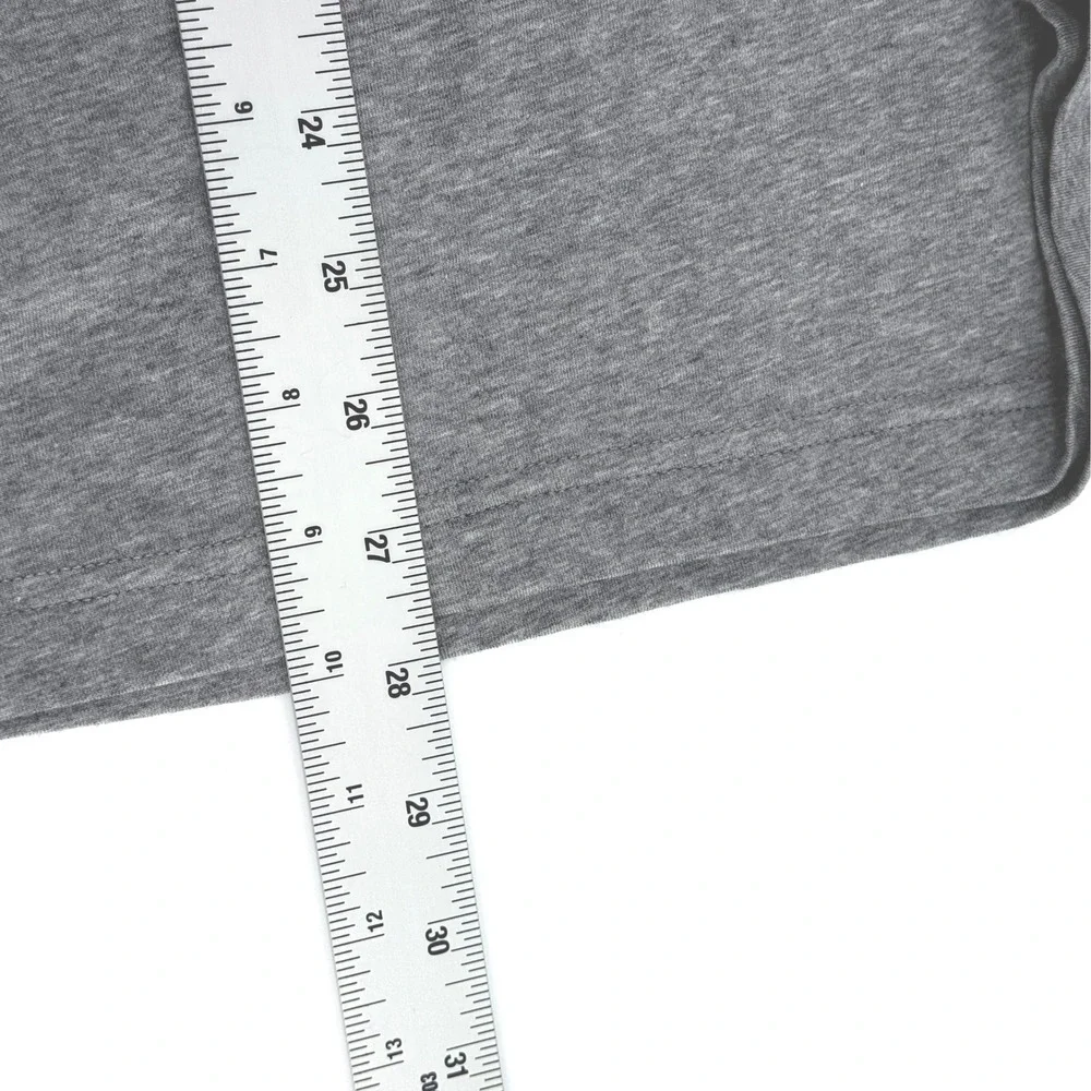 Municipal Sport Utility Gear V-Neck Polo Shirt Mens Large Gray Short‎ Sleeve